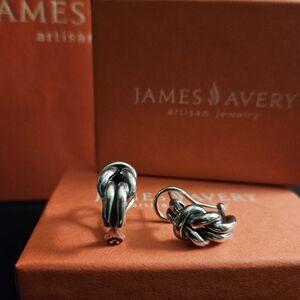 James Avery Love Knot Earrings